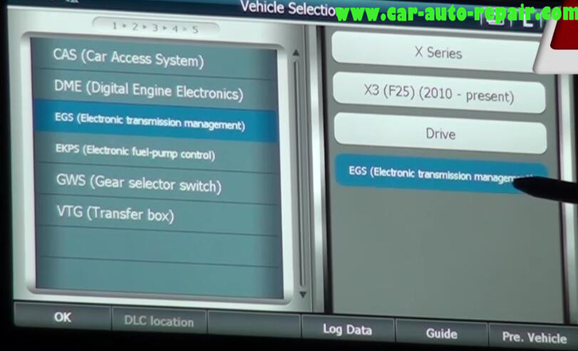 How to Use G-Scan 2 to Reset Adaptation Values for BMW X3 2015 (1)