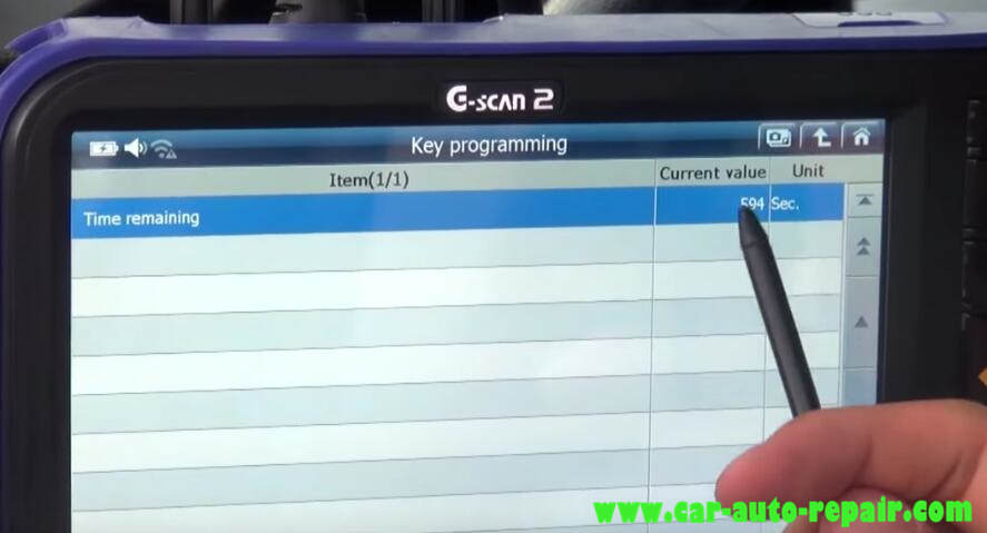 How to Use G-Scan Program New Keys for Chevrolet Cruze 2012 (10)