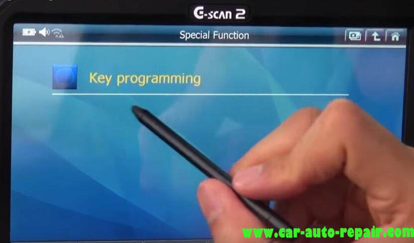 How to Use G-Scan Program New Keys for Chevrolet Cruze 2012 (5)