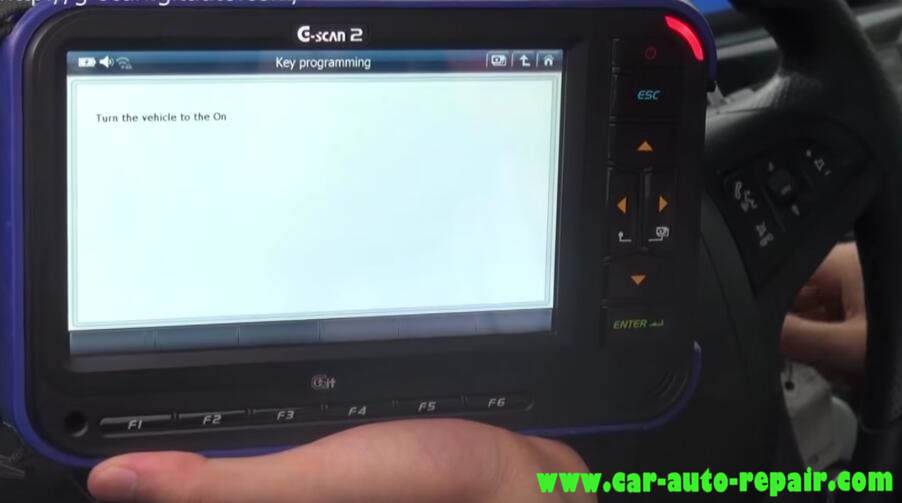 How to Use G-Scan Program New Keys for Chevrolet Cruze 2012 (9)