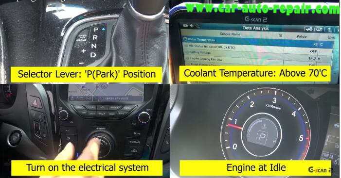 How to Use G-Scan Tool Regenerate DPF for Hyundai i40 2014 (11)