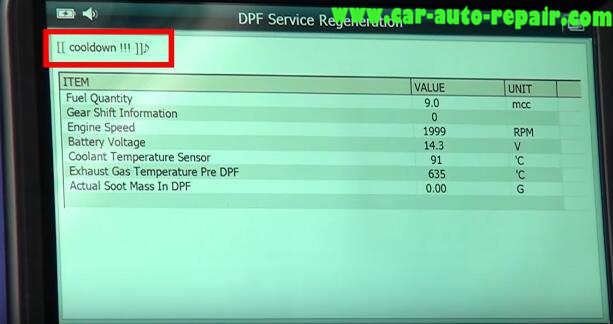 How to Use G-Scan Tool Regenerate DPF for Hyundai i40 2014 (19)