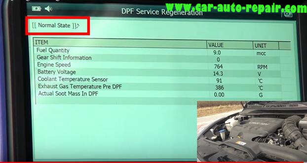 How to Use G-Scan Tool Regenerate DPF for Hyundai i40 2014 (1)