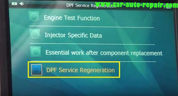 How to Use G-Scan Tool Regenerate DPF for Hyundai i40 2014 (9)