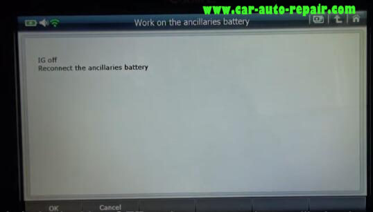 How to Use G-Scan2 ResetCode Ancillaries Battery for Citroen C3 2017 (12)