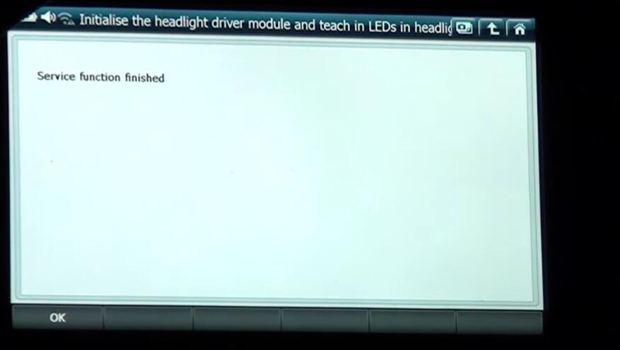 How to Use G-scan 2 Initialize Headlight Driver Module for BMW X3 2015 (12)