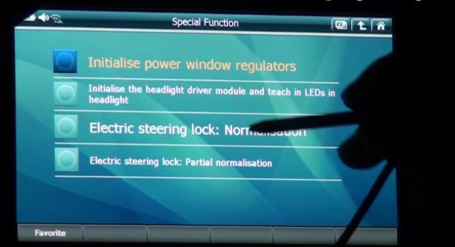 How to Use G-scan 2 Initialize Headlight Driver Module for BMW X3 2015 (3)