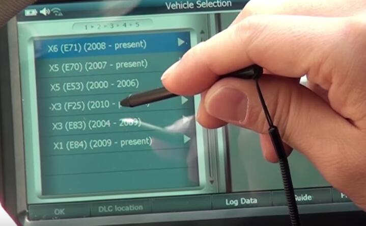 How to Use G-scan 2 Register New Battery for BMW X3 2015 (4)