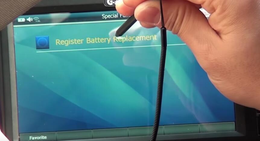 How to Use G-scan 2 Register New Battery for BMW X3 2015 (8)
