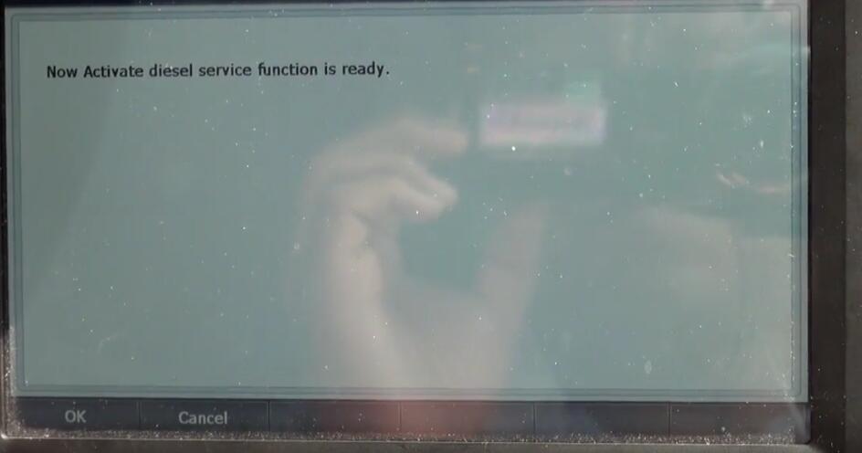 Jaguar XF 2011 DPF Regeneration by G-Scan 2 Diagnostic Tool (11)