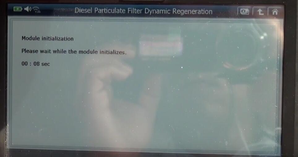 Jaguar XF 2011 DPF Regeneration by G-Scan 2 Diagnostic Tool (16)