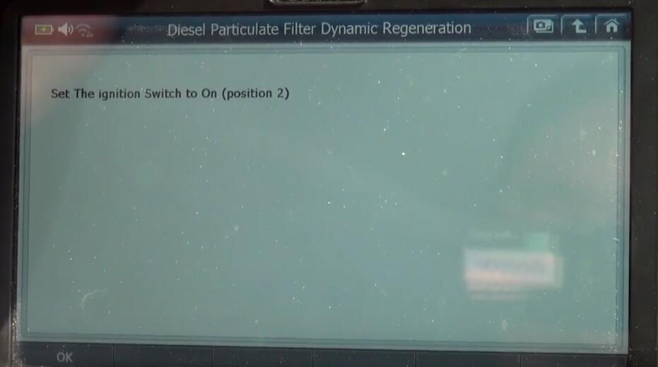 Jaguar XF 2011 DPF Regeneration by G-Scan 2 Diagnostic Tool (4)