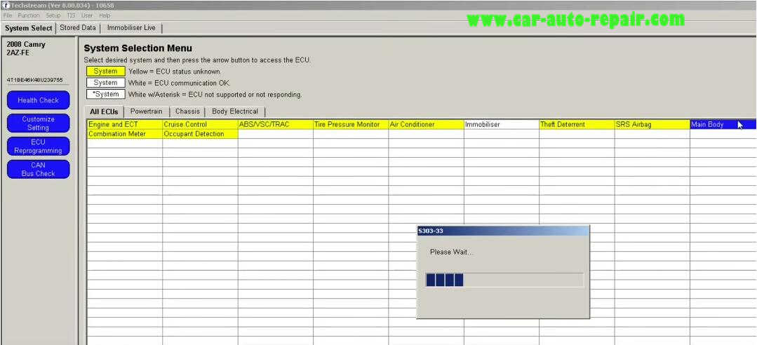 Techstream Program New Keys for Toyota Camry (11)