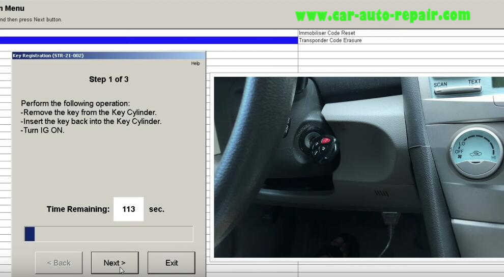 Techstream Program New Keys for Toyota Camry (5)