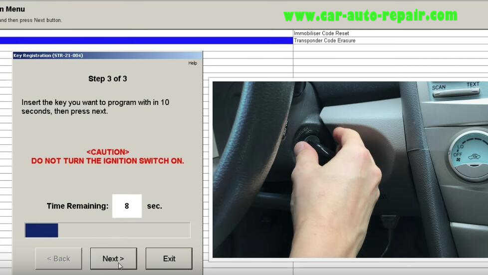 Techstream Program New Keys for Toyota Camry (7)
