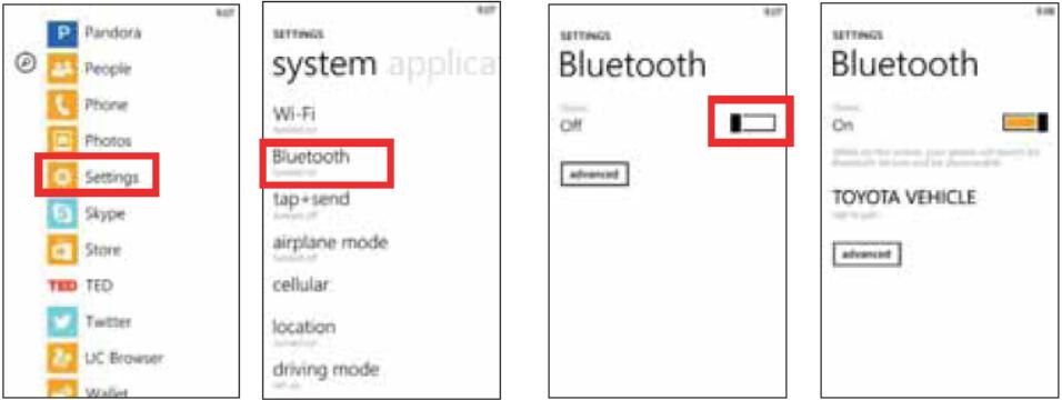 Toyota ENTUNE Bluetooth Pairing for Android,IOS and Window Phone (10)