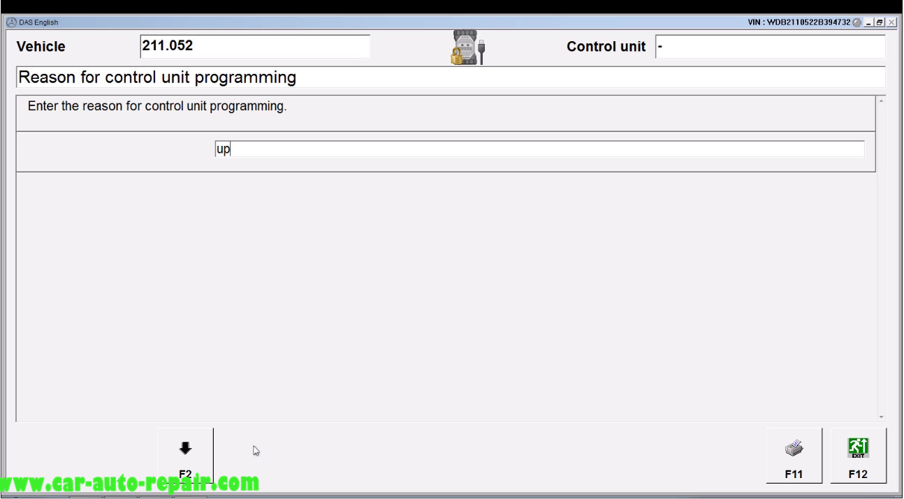 Benz E211 Central Gateway Offline Coding by DAS Xentry (12)