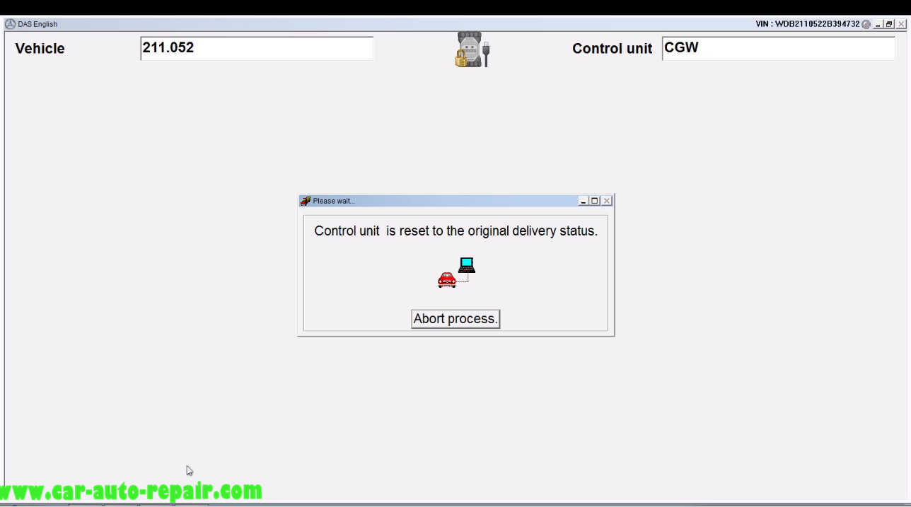 Benz E211 Central Gateway Offline Coding by DAS Xentry (14)