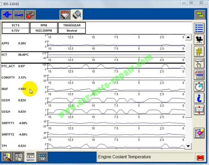 Ford IDS with FVDI J2534 Diagnose for Ford Focus 1.6L (14)