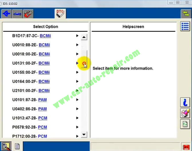 Ford IDS with FVDI J2534 Diagnose for Ford Focus 1.6L (7)