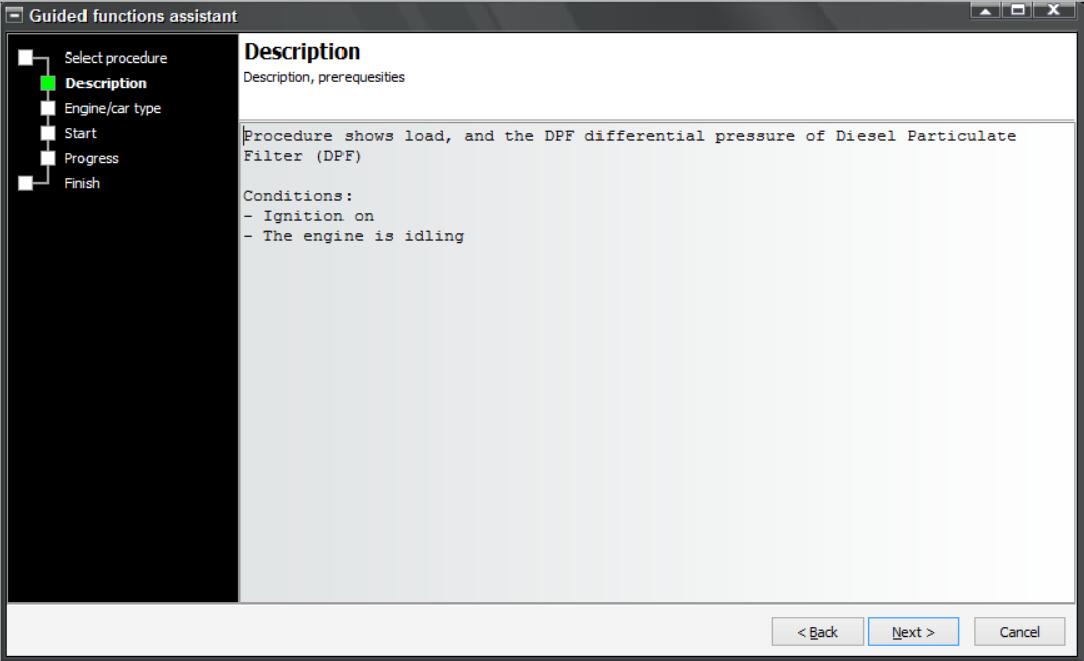 How to Inspect VW 2.0 TDI2.7-3.0 TDI DPF System via VCP System (2)