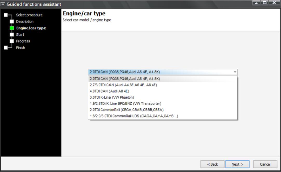 How to Inspect VW 2.0 TDI2.7-3.0 TDI DPF System via VCP System (3)