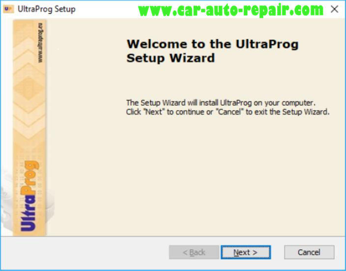 How to Install UltraProg Programmer Software (2)