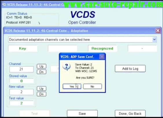 VCDS ProgramAdd New Keys for Audi A4 2001-2008 (13)