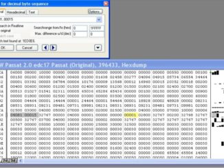 EDC17 ECU Disable:Finding DPF Switch in EDC17 ECU-1