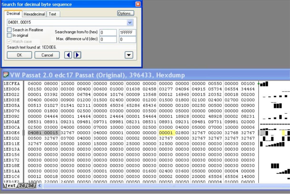 EDC17 ECU Disable:Finding DPF Switch in EDC17 ECU-1