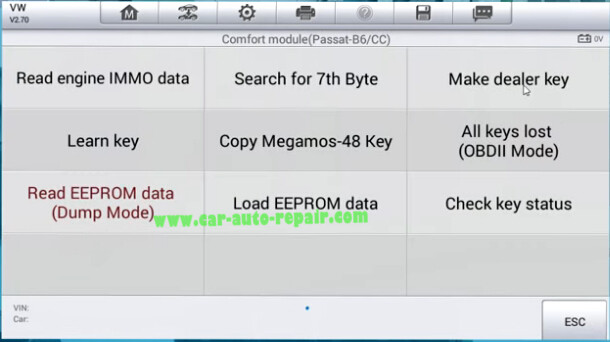 AURO IM100 All Key Lost Programming for Volkswagen Passat B6 (13)