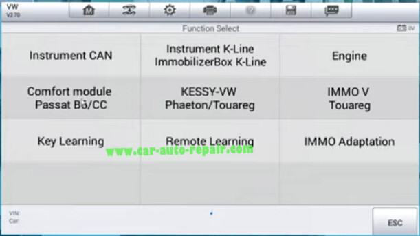 AURO IM100 All Key Lost Programming for Volkswagen Passat B6 (5)