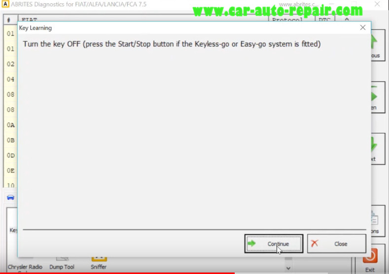 AVDI All Key Lost Programming for Alfa Romeo Giulia Keyless by OBD (11)