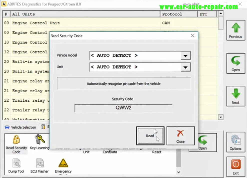 AVDI All Key Lost Programming for Peugeot 3008 II Delphi UDS 2016+ (7)