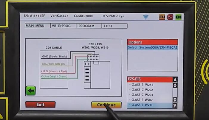 Benz W210 FBS 3 All Key Lost Programming by Zed-Full Programmer (17)