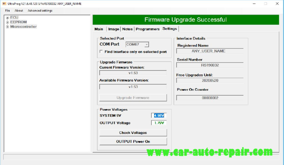 How to Upgrade UltraProg Programmer Firmware (4)