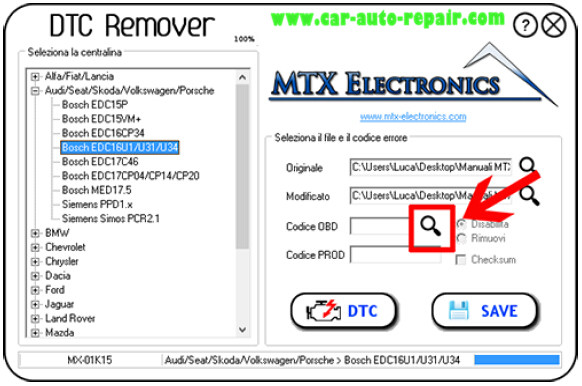 How to Use MTX DTC Remover for Bosch EDC16U31 (5)