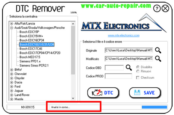 How to Use MTX DTC Remover for Bosch EDC16U31 (6)