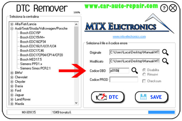 How to Use MTX DTC Remover for Bosch EDC16U31 (9)