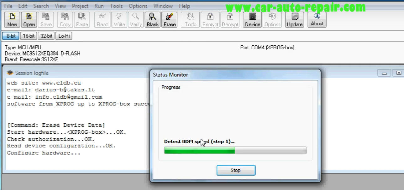 How to Use XPROG Programmer Reset BMW FRM3 (13)