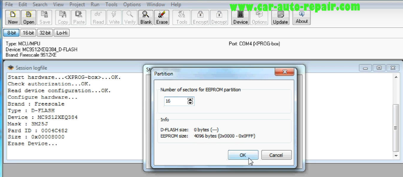 How to Use XPROG Programmer Reset BMW FRM3 (14)
