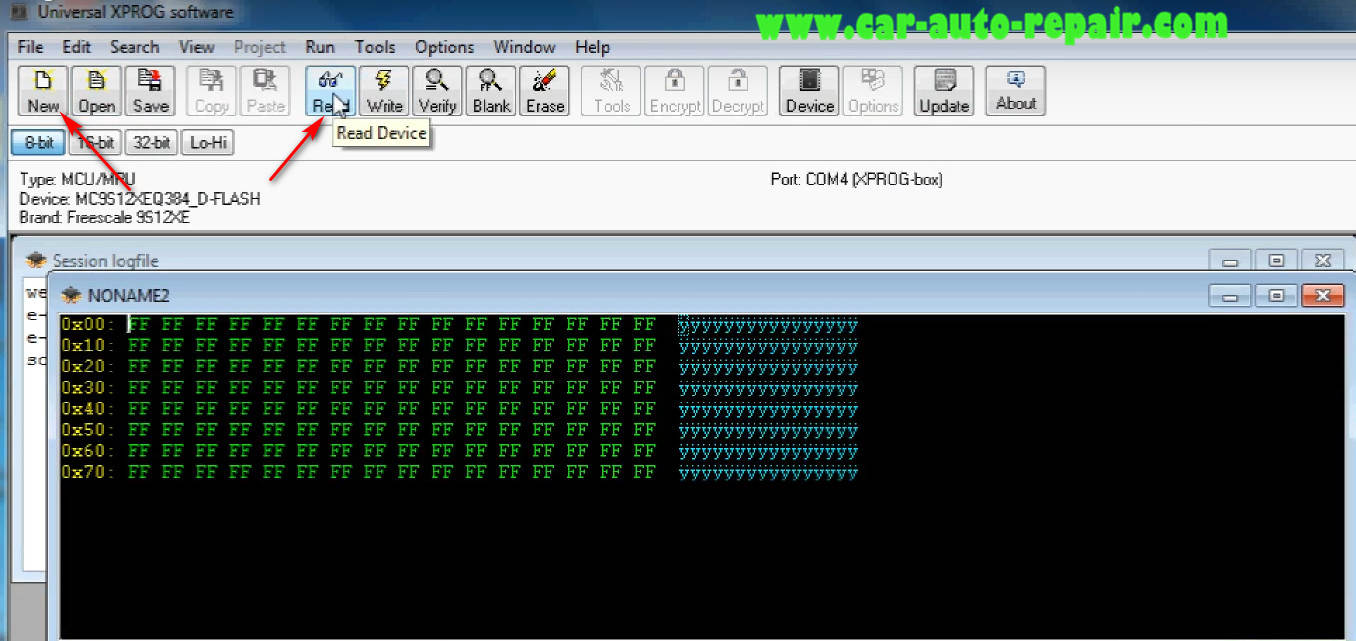 How to Use XPROG Programmer Reset BMW FRM3 (7)