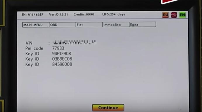 How to Use Zed-Full Program Keys for Fiat Egea by OBD (12)