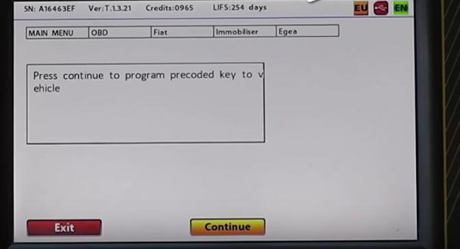 How to Use Zed-Full Program Keys for Fiat Egea by OBD (18)