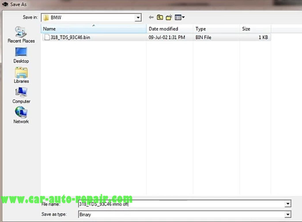 How to Use Immo Killer 1.0 to Disable BMW 93C46 IMMO