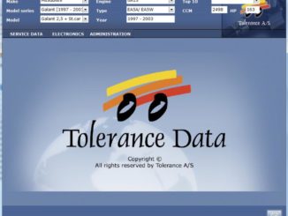 Tolerance Data 02.2009 Software Free Download