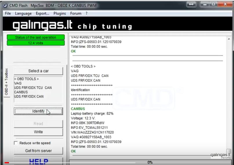 CMD Flash Tool TCU programming for Audi A6 (3)