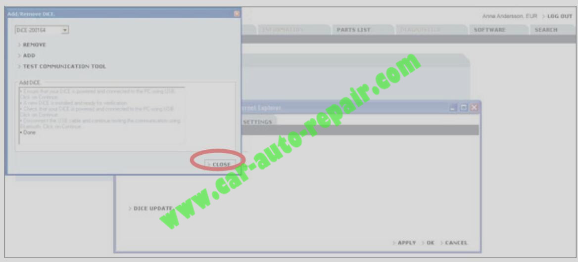 How to Adding the First DiCE Unit in Volvo VIDA 2014D (18)