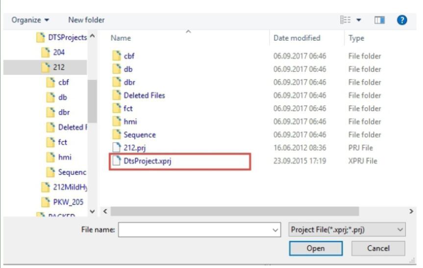 How to Import DTS 8 Project on DTS Monaco Software (7)