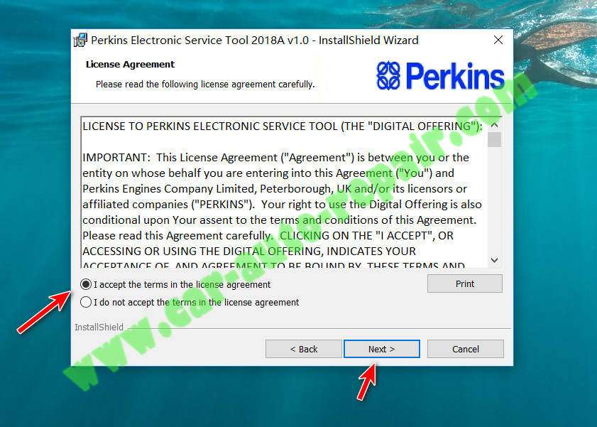 How to Install Perkins EST 2016C and 2018A on Win7 & Win10 (5)